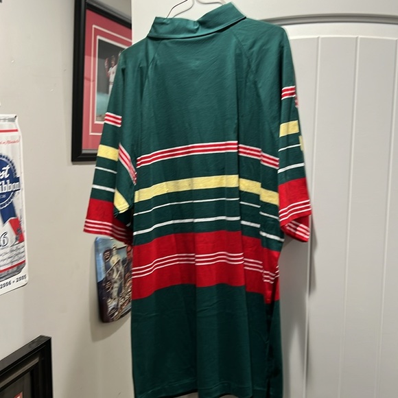 XL John Ashford Golf ⛳️ new with tags old school vintage retro golf shirt - Picture 8 of 8